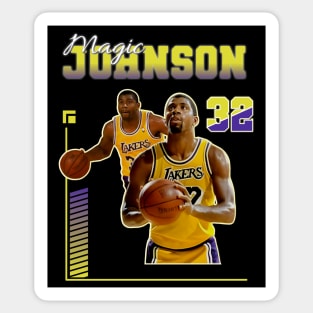 magic johnson Sticker